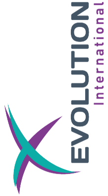 Logo de evolution international
